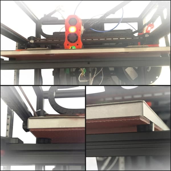 3D Printer Hot Bed Nivellering Silikon Søjlepude Sort Gummi Fødder til Voron
