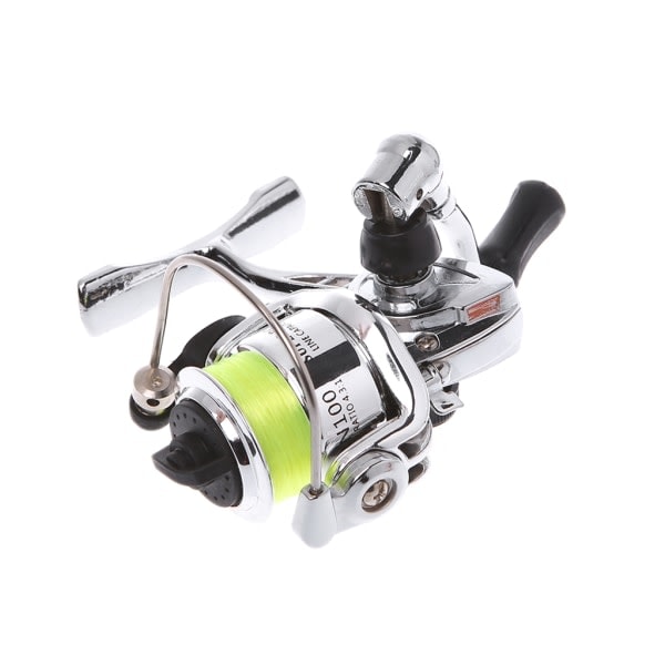 Fiskrulle Mini Spinning Casting Wheel 4.3:1 alumiiniseos Vasen Oikea 2+1