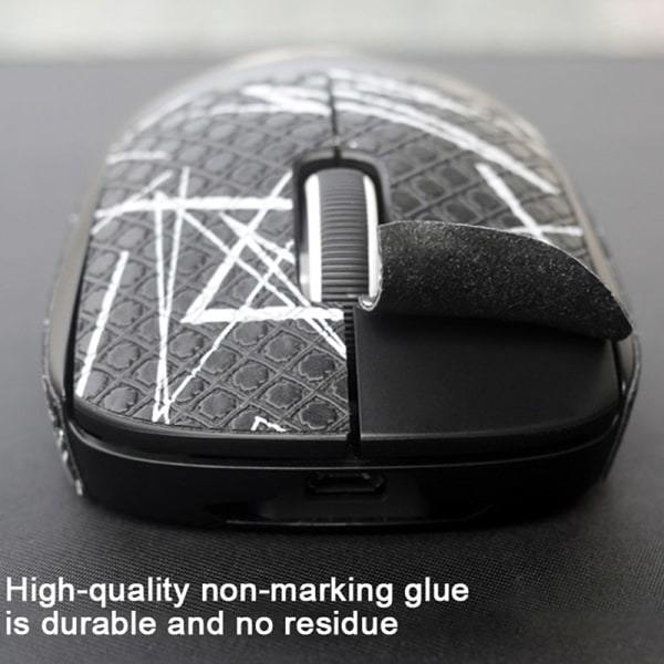 Musegrep Teip Skridsko Håndlaget klistremerke Sklisikker Lizard Skin Suc style7 A8 style7 A8