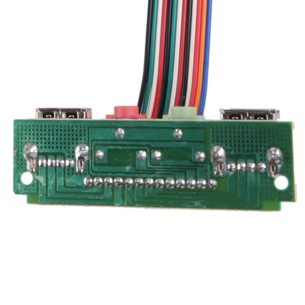 USB PC-computer til kabinet 6CM frontpanel USB-lydport mikrofon hovedtelefonkabel Compu
