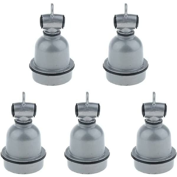 5 stk. E27 LED Pære Base Vandtæt Lampeholder Sokkel Adapter til Pigtail