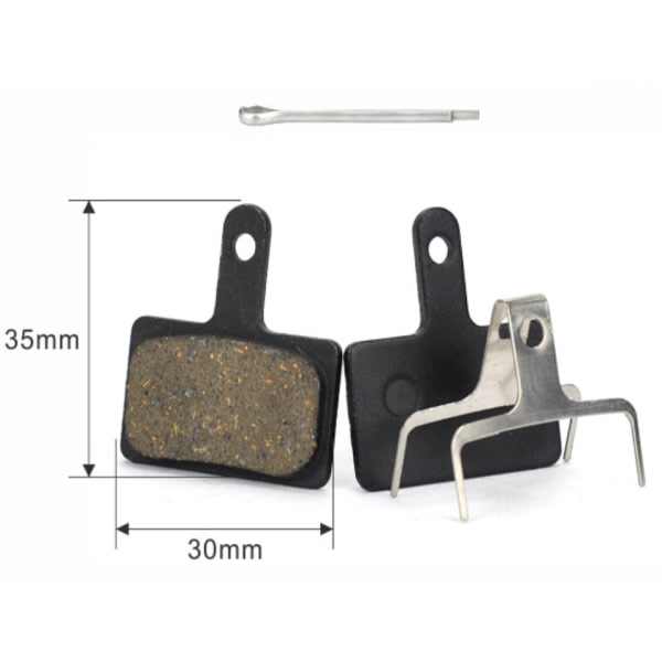 Sykkelbremseklosser for TRP Tektro Shimano Deore Br-M446 (halvmetalliske klosser)