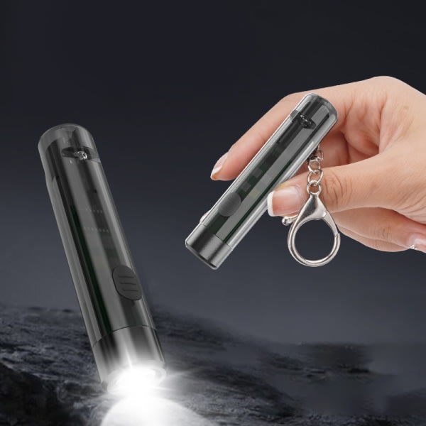 LED Mini Lommelygte Bærbar Nøgle Lygte Camplight Udendørs Vandtæt