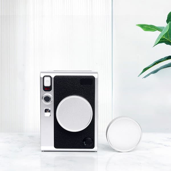 Dammskydd för Instax Mini EVO Aluminiumlegering Instant Silver