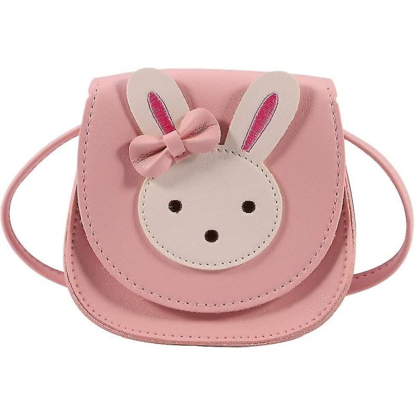 Crossbody-taske med en skulderrem til piger Kanin Pu-lædertaske Kids Change (rosa)(t-0-g)