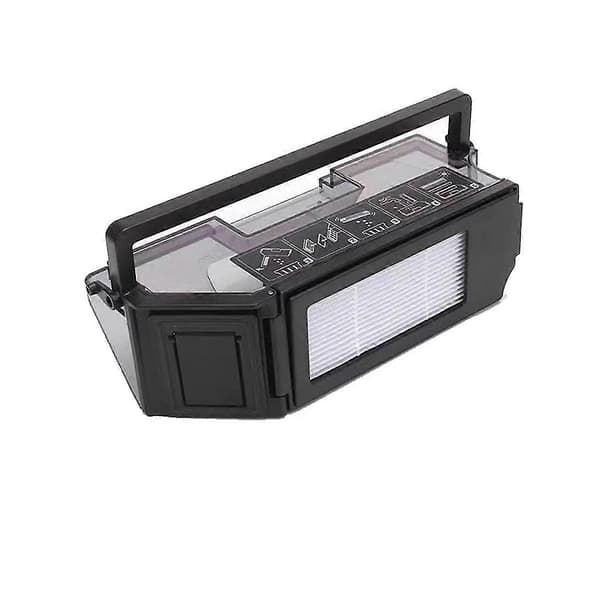 Dust Box for Deebot X1 Omni / Turbo T10 Robot Vacuum Cleaner Dust Box Hepa Filter Replacement Accessories