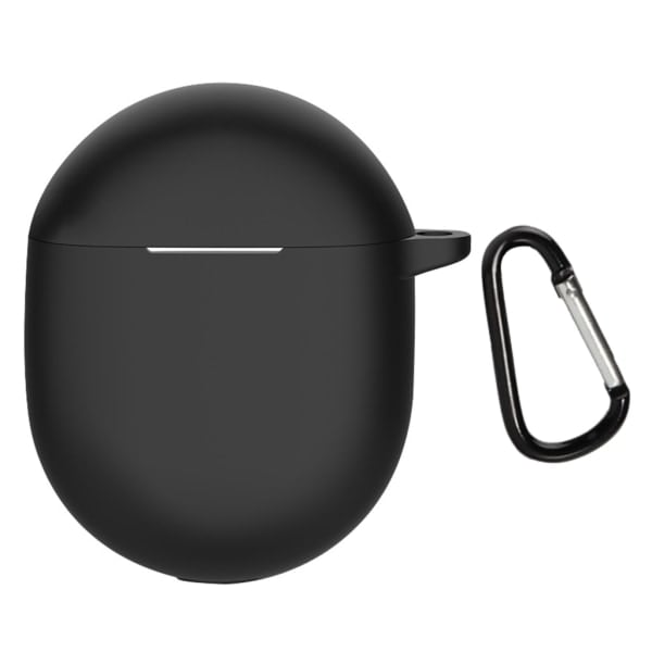 Silikoneetui til hovedtelefoner Beskyttelsesetui til Pixel Buds Pro-hovedtelefoner Vaskbart etui Silikoneetui Tasker Tilbehør Sort Black