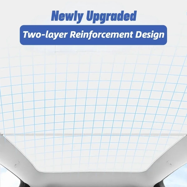 Auringonsuojat Teslan Model 3 Auringonkatolle Highland 2024 Model Y 2021-23 Jääkangas Solki Auringon Varjo Lasin Etu Taka Kattoluukku Tarvike gray Model Y
