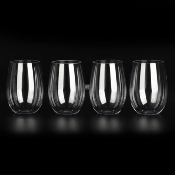 4 stk. Uknuselige vinglass - Splittsikre plastglass - A 4PCS A 4PCS