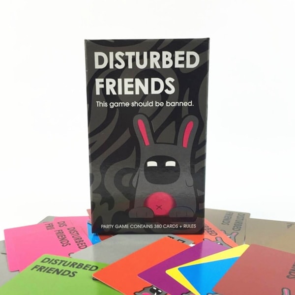 Disturbed Friends Lautapeli Juhlat Huvi Korttipeli