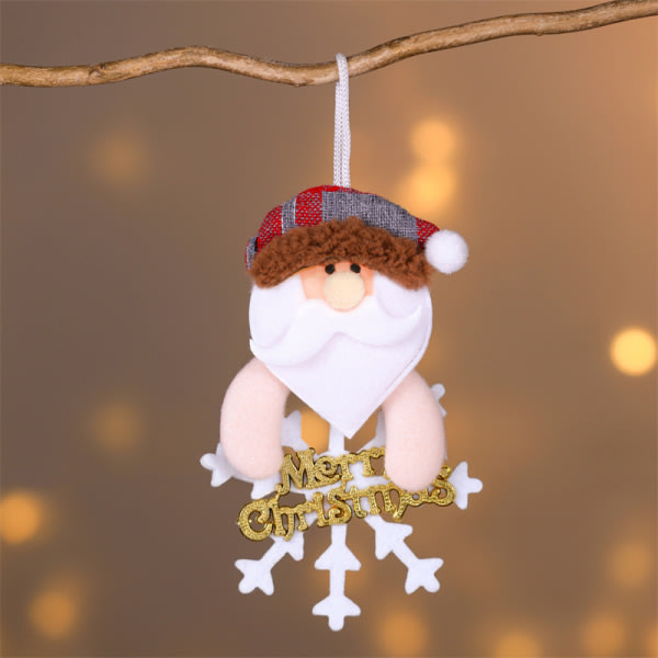Uudet joulukoristeet Joulukuusen riipus DIY Xmas Tree Pe A9 onesize A9 onesize
