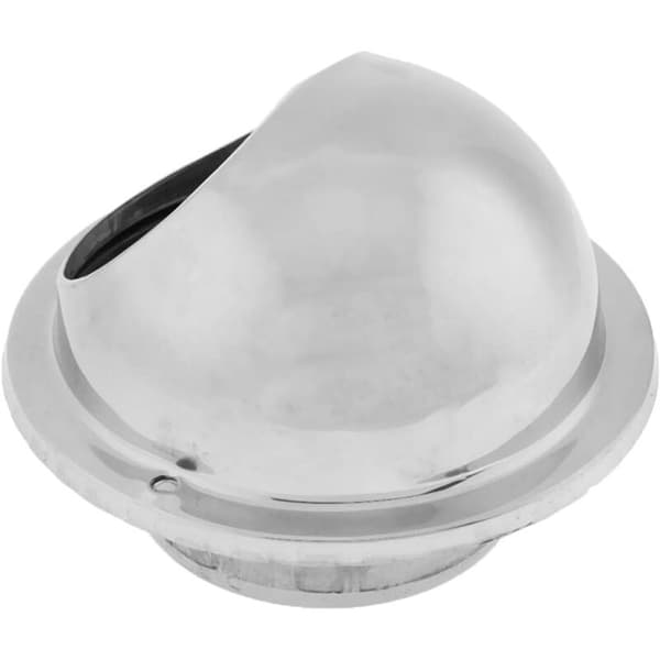 Ventilationsgaller i rostfritt stål, 80 mm, hållbar luftflödesutrustning