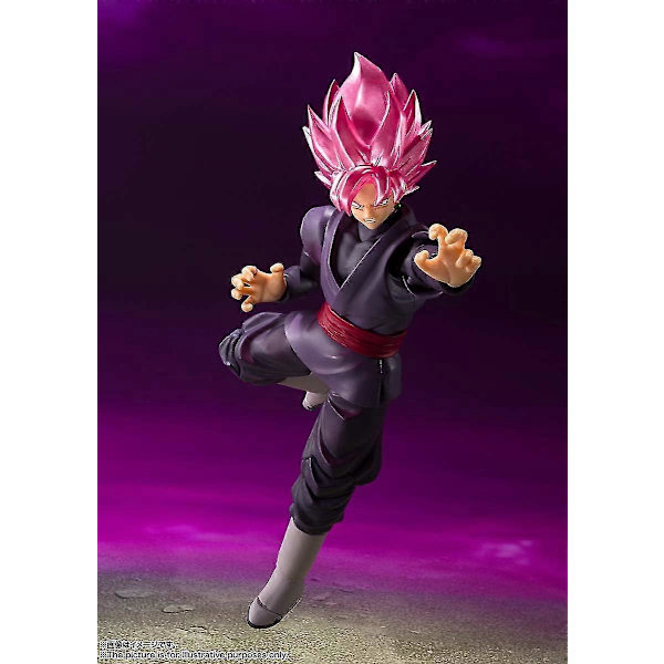 Bandai Tamashii Nations SH Figuarts Broly \"Dragon Ball Z\" Toimintahahmo Läpinäkyvä Tuki The pink Goku