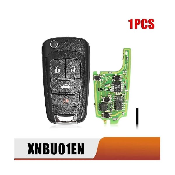 För Xnbu01en Universal Trådlös Fjärrkontroll Nyckel 4 Knappar För Typ För Vvdi Key Tool