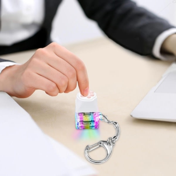 Tangentbords-Clicker med LED-ljus Tangentbords-Fidget Leksak E-WITHT