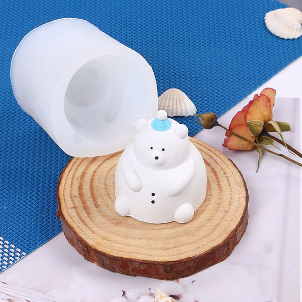Jul Silikonform Julenissen Juletre DIY A2
