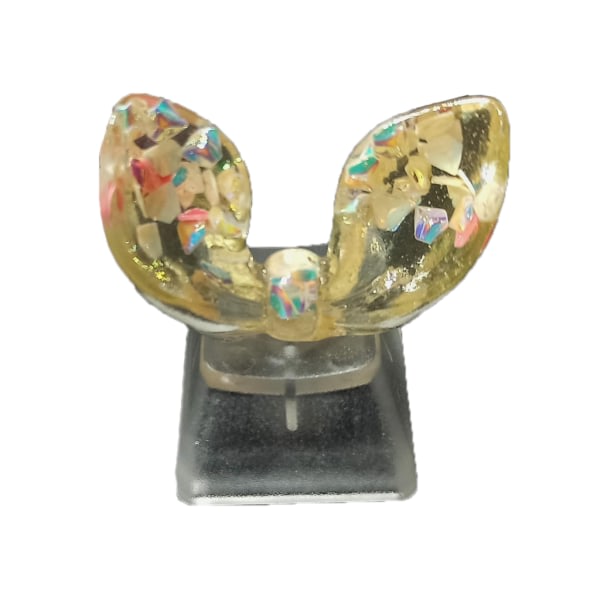 Bakgrunnsbelyst Bow Keycap Søt Ren Elskelig Sløyfe Keycap Mekanisk Tastatur Transparent Keycap R4 Cap Gul