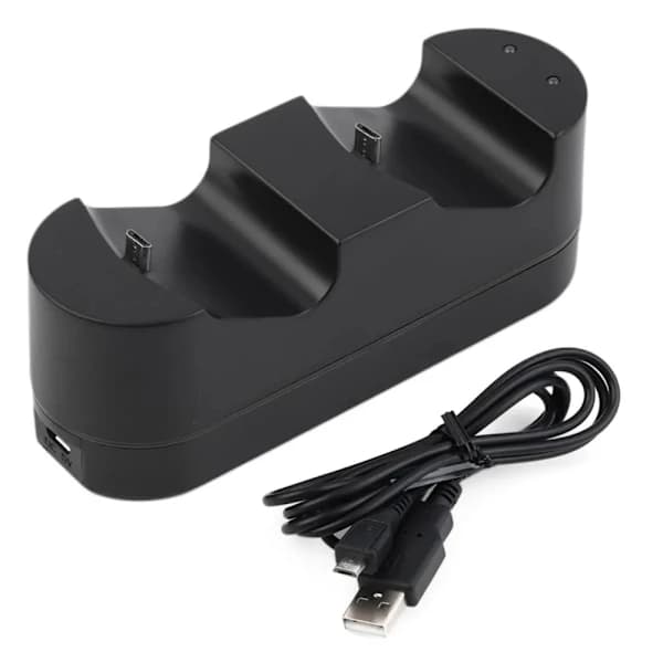 Ladestation til PlayStation-controller - Oplader kompatibel med PS4