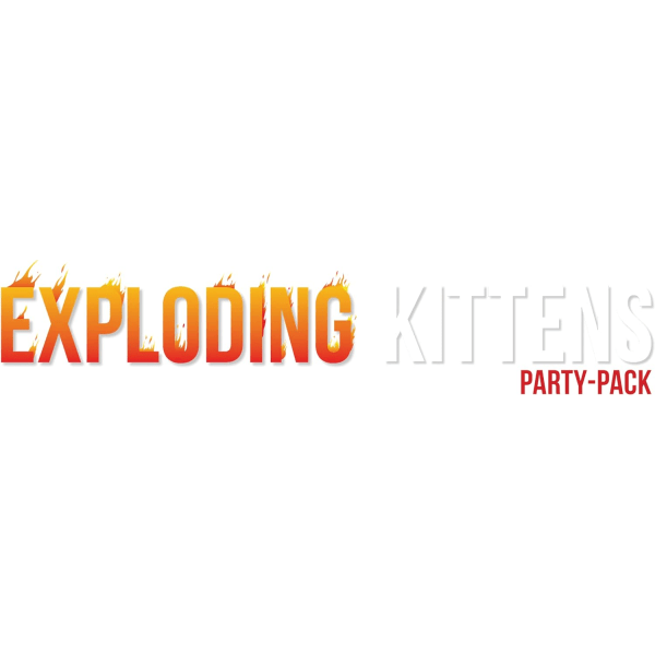 ASMODEE | Exploding Kittens – Partypaket | 1 x grundspel + expansion | Partyspel | Kortspel | 2-10 spelare