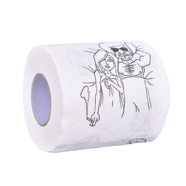 Rolig Toalettpapper Badrum 3 Ply Hushåll Kul
