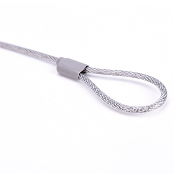 Kontor Notebook Bærbar PC Dator Skrivebordsnøgle Sikkerhedslåskæde Sølv 20cm*15cm*1cm Silver 20cm*15cm*1cm