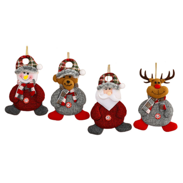Uudet joulukoristeet Joulukuusen riipus DIY Xmas Tree Pe A2 onesize A2 onesize