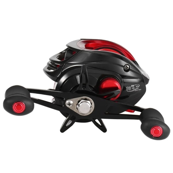Baitcasting Rulle 18+1BB Lejer Baitcasting Fiske Rulle Højhastighed 7.2:1 Gearforhold Magnetisk Drag System Baitcaster Rulle
