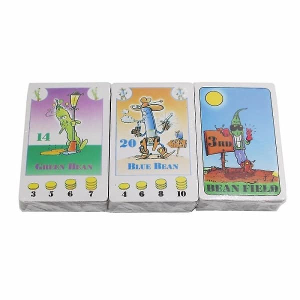 Bohnanza Brætspil Nyeste version til 2-7 kortspil for børn