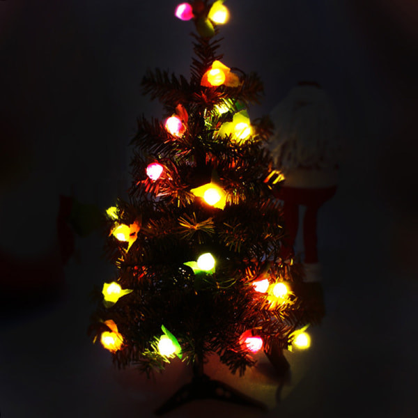 EU-kontakt LED-ljusslinga Juldekoration Ljus Fruktljus Julgransljus Julgransljus Lykta dekorationsljus Random 1 one size