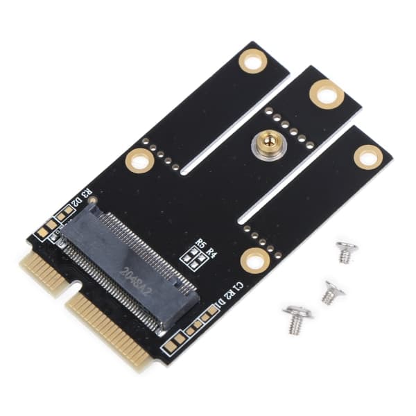 for M.2 trådløs wifi-adapter Bluetooth-kompatibel Mini PCI-E til M2 Ngff for nøgle