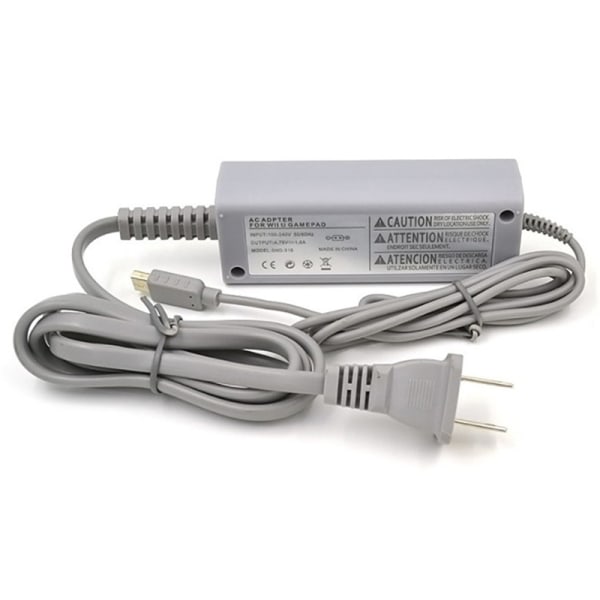 100-240V AC Laddare Adapter för Nintendo Wii U Gamepad Kontroll EU-kontakt