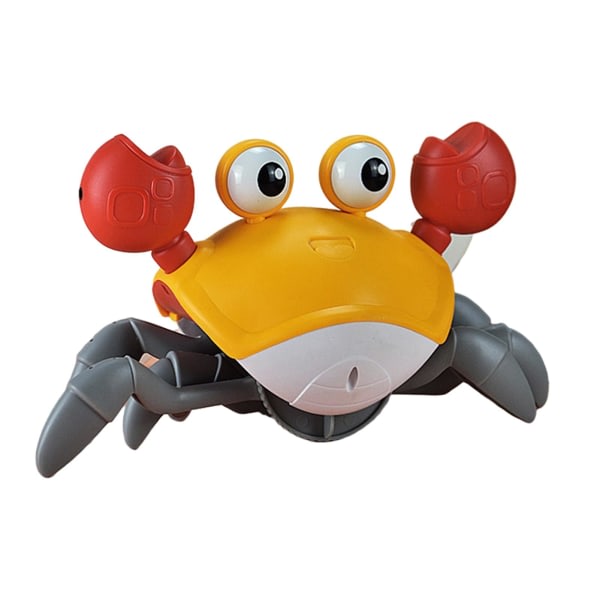 Crawling Crab baby med ljus och musik krabbaleksaker med sensorhinder-FÄRG: 1