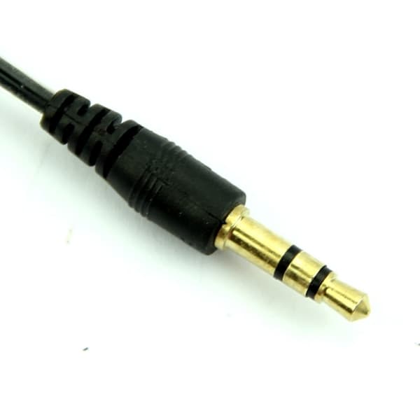 3,5 mm In-Ear Øretelefoner Headset Hovedtelefoner Til Telefon MP3 Til iPod PC Sort