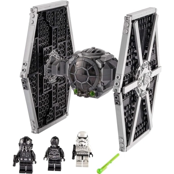 Star Wars Imperial TIE Fighter 75300 rakennussarja; Upea rakennussarja luoville lapsille, (450 osaa) - Täydellinen