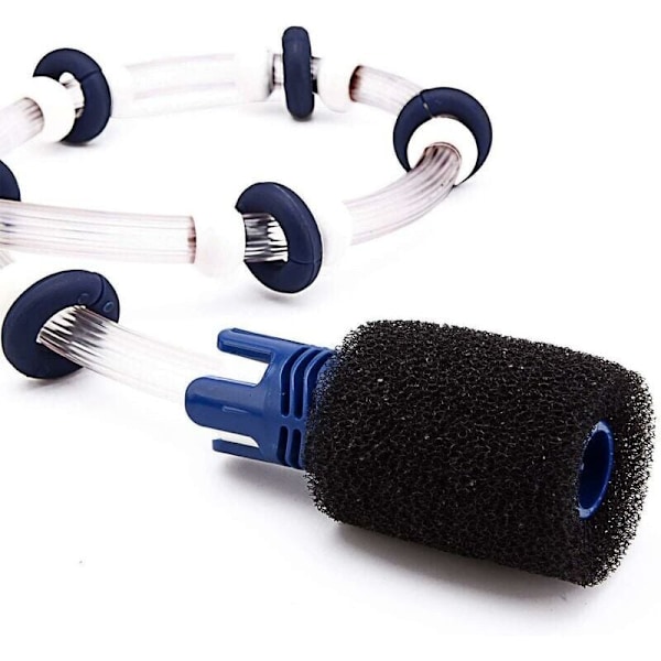 RTGPT Anti-Sprut Dyse med 6 Skumbørster for Polaris 280 Bassengrobot, Tilsvarende Tail Sweep Pro TSP10S...