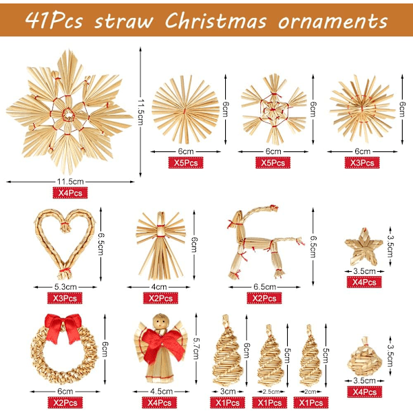 24-dagers nedtellingsjulekalender Lag din egen, med designsklistremerker og treklemmer - 66