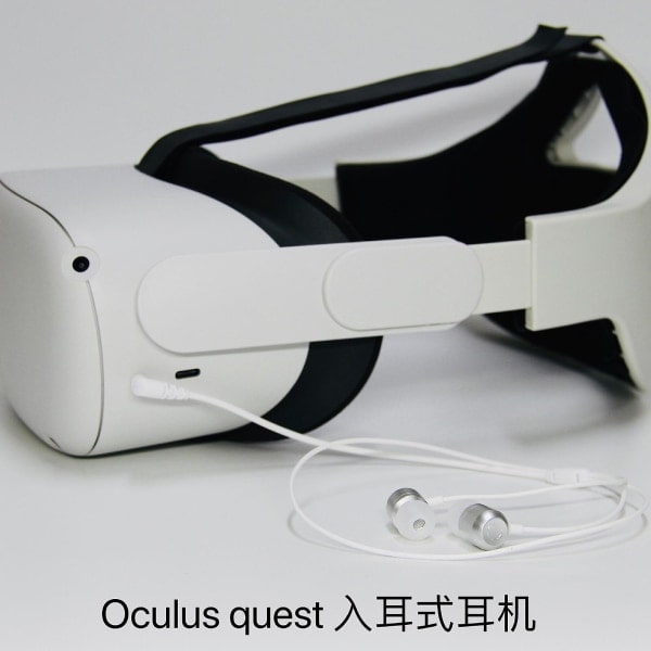 3,5 mm johdotetut in-ear-pelikorvat, yhteensopivat Oculus Quest 2 VR:n kanssa