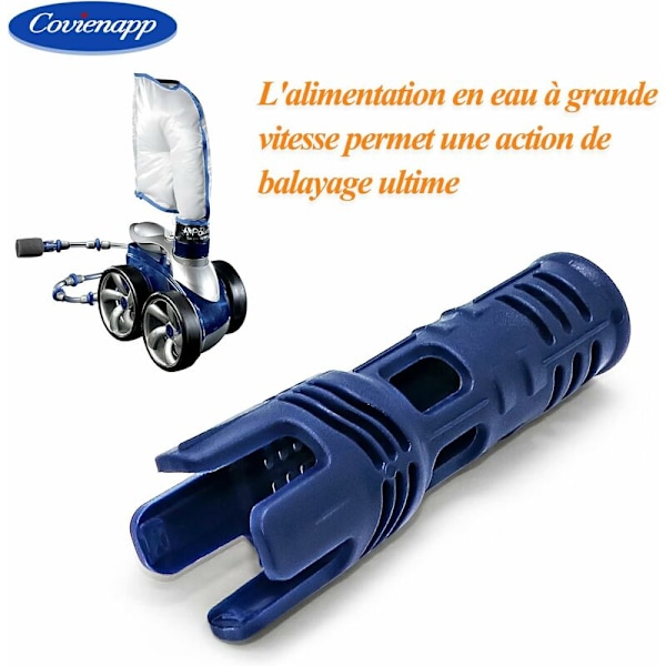 Polaris 180 280 360 380 3900 Sport -allasimurin TSP10P Turbo -painesuuttimen sivusuutin ja 8 vaahtomuoviharjaa