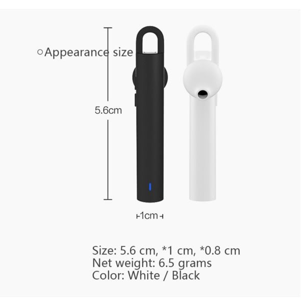 Xiaomi Mini Bluetooth-øretelefoner svart Black