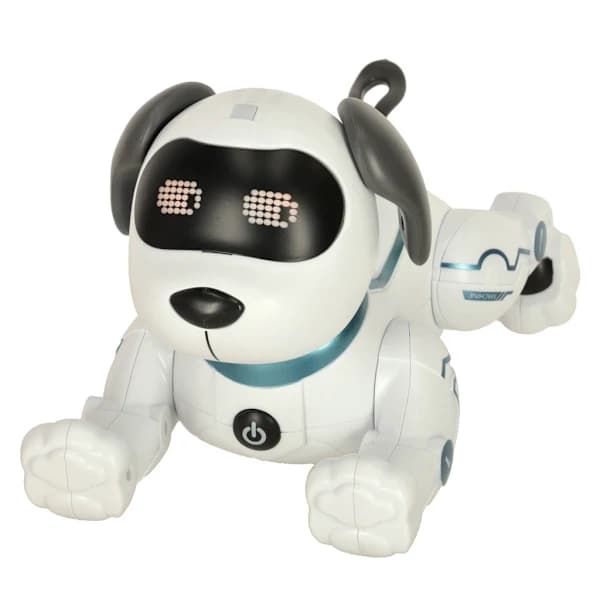 RC-robottikoira hyppää ja kävelee