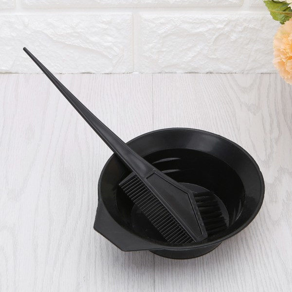 2 kpl Hiusten värjäysväriharjakulho Combo väriharjasarja Set Tint Tool Bleach
