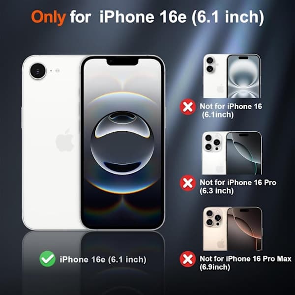 iPhone 16E Mat Sort Magsafe Cover