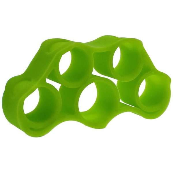 Silikonfingerdragare Hemträning Fingertränare Äldre Handrehabiliteringsträning Femfinger Dolly New green 6.6LB