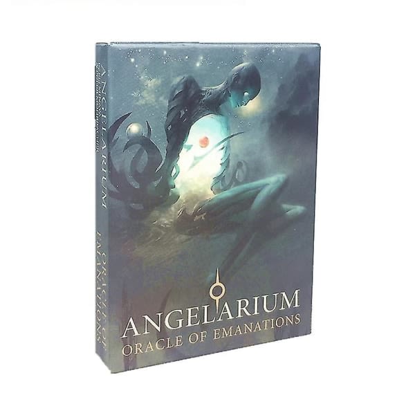 Høy kvalitet Engelsk versjon Angelarium Oracle Of Emanations kortspill Familieparti Underholdning Pdf Brettspill 44pc Ts97 zdq