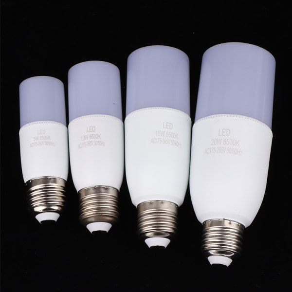 1:a LED-kolumnlampa 5/10/15/20W E27 LED-lampa glödlampa 20W