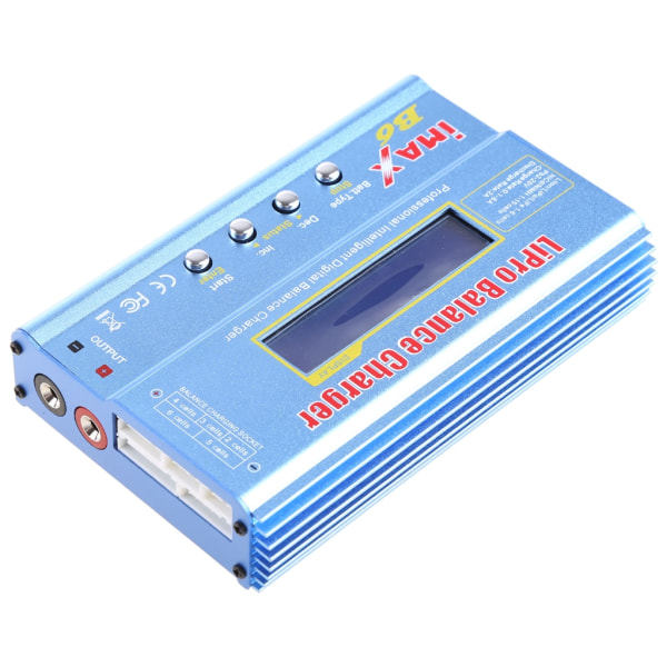 Ny iMAX B6 LCD-skjerm Digital RC Lipo NiMh batteribalanseringslader