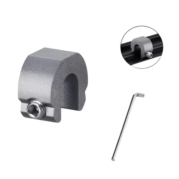 Fönsterbegränsare i aluminiumlegering (stil C, 3-pack) – Säkerhetsbegränsningslås för skjutfönster