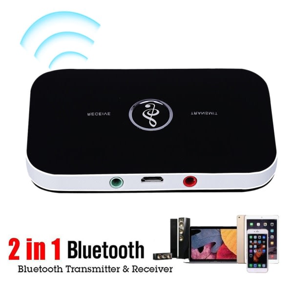 2-i-1 Bluetooth-sender og -mottaker Trådløs TV Stereo o Adapter