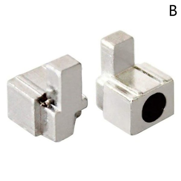Metall vänster höger skjutreglage spänne lås spärrfäste för Nintendo Silver B Silver B