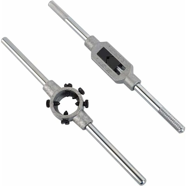Gunpla Volframimetrinen kierretappi- ja kierrepakka-sarja, ruuvinleikkaustyökalut, kartiopora, kierteityssarja säilytyslaukulla